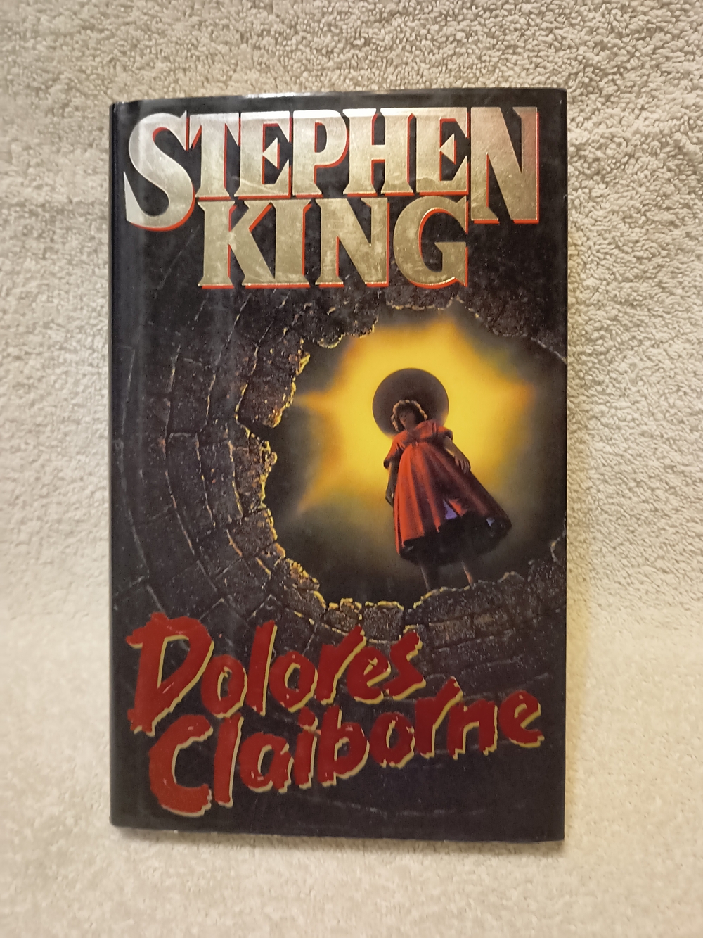 Stephen King Dolores Claiborne - Black & Red Hardcover Edition